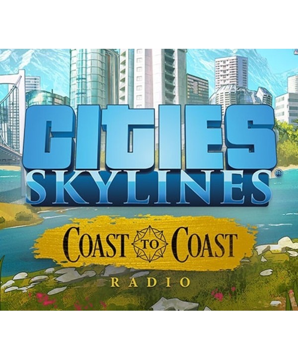 Cities: Skylines - Coast to Coast Radio DLC Steam Key EUROPE